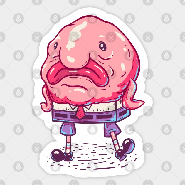 SpongeBlob Squarepants Sticker by anycolordesigns